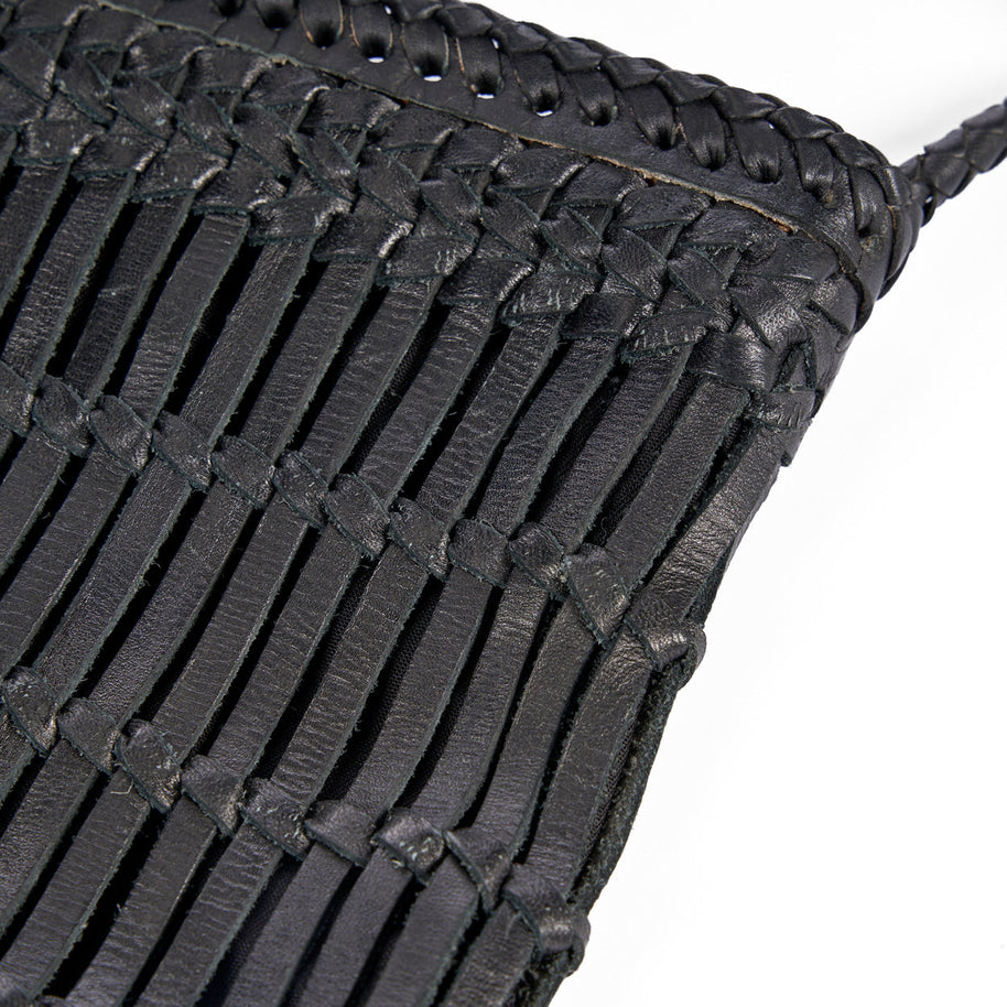 The Voodoo Leather Bag - Black