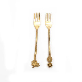 The Palm Tree Fork - Gold