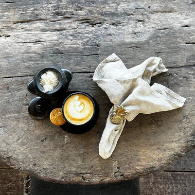 The Pineapple Napkin Ring - Gold