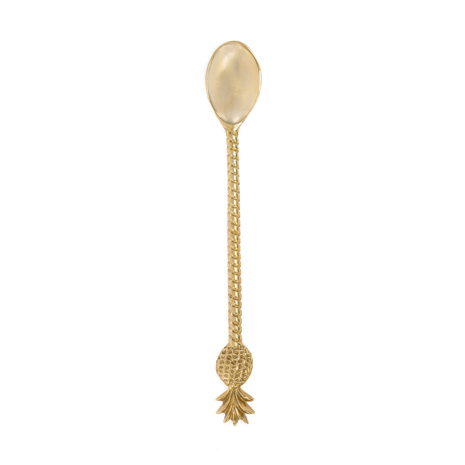 The Pineapple Long Spoon - Gold
