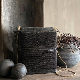 The Beaded Treasure Box - Black