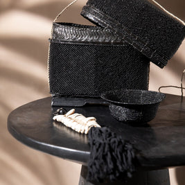 The Beaded Treasure Box - Black