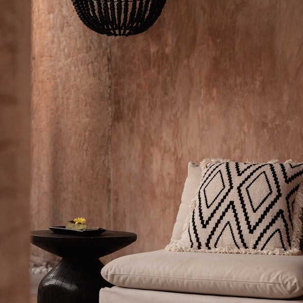 The Drumline Side Table - Dark Walnut