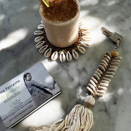 The Colonial Shell Coaster - Natural Brown