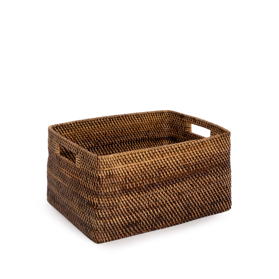 The Colonial Magazine Basket - Natural Brown - Large