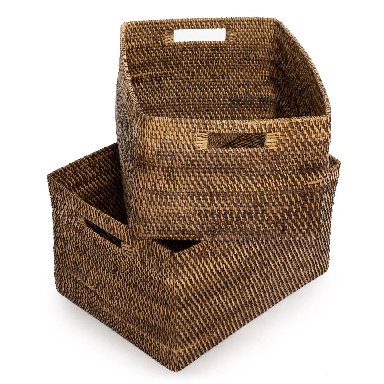The Colonial Magazine Basket - Natural Brown - Large