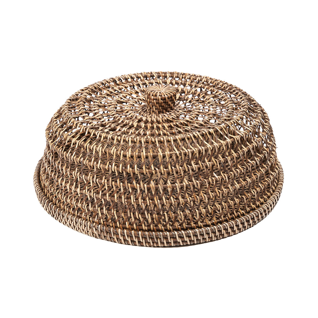 The Rattan Food Cover - Natural Brown - Large