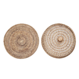 The Rattan Food Cover - Natural Brown - Large