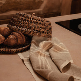 The Rattan Food Cover - Natural Brown - Large