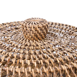 The Rattan Food Cover - Natural Brown - Large