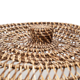 The Rattan Food Cover - Natural Brown - Large
