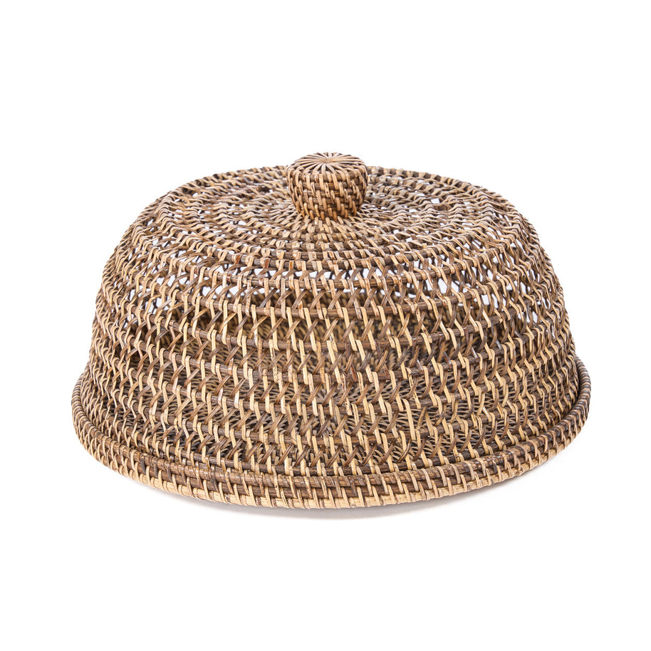 The Rattan Food Cover - Natural Brown - M