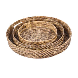 The Carry-All Trays - Natural Brown - L