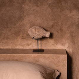 The Fish Stone on Stand - S