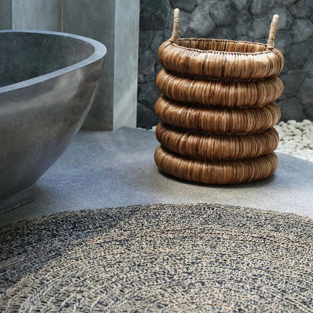 The Seagrass Carpet - Natural Black - 150