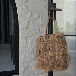The Raffia Bahamas Tote - Natural