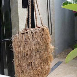 The Raffia Bahamas Tote - Natural
