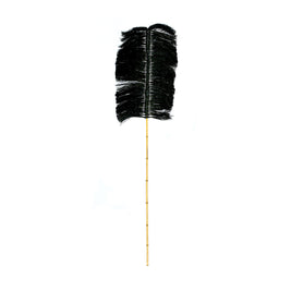 Die Raffia Palmeira - Schwarz