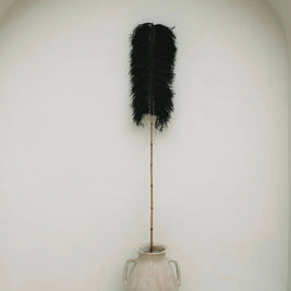 Die Raffia Palmeira - Schwarz
