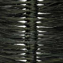 Die Raffia Palmeira - Schwarz