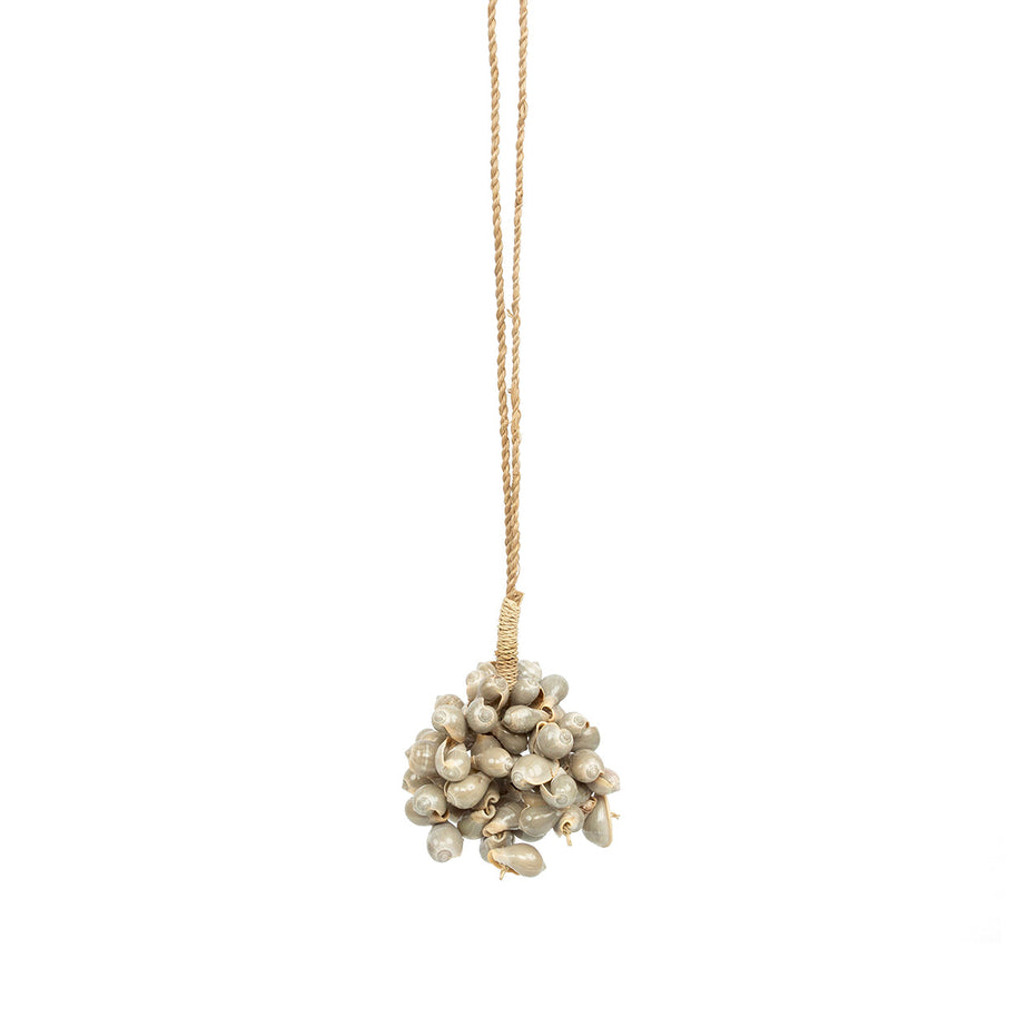 The Grey Shell Tassel