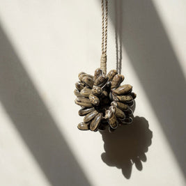 The Brown Cowrie Shell Tassel