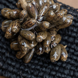 The Brown Cowrie Shell Tassel