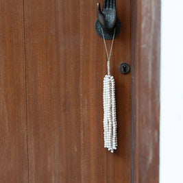The Wooden Beads Tassel - Natural