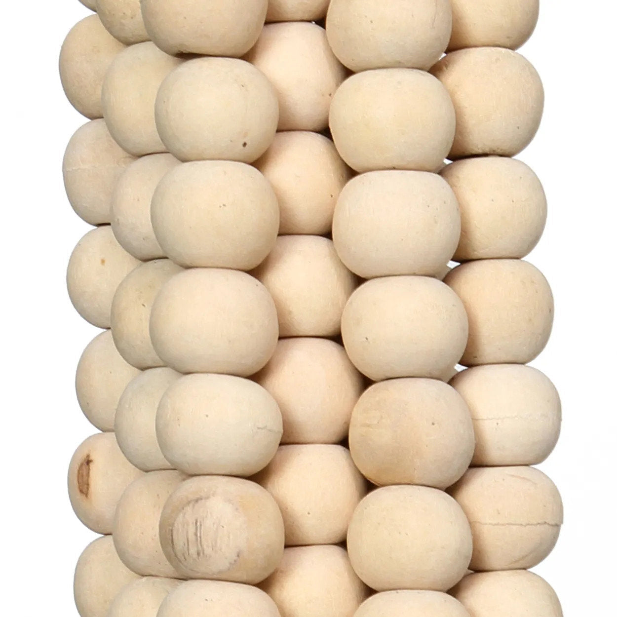 The Wooden Beads Tassel - Natural