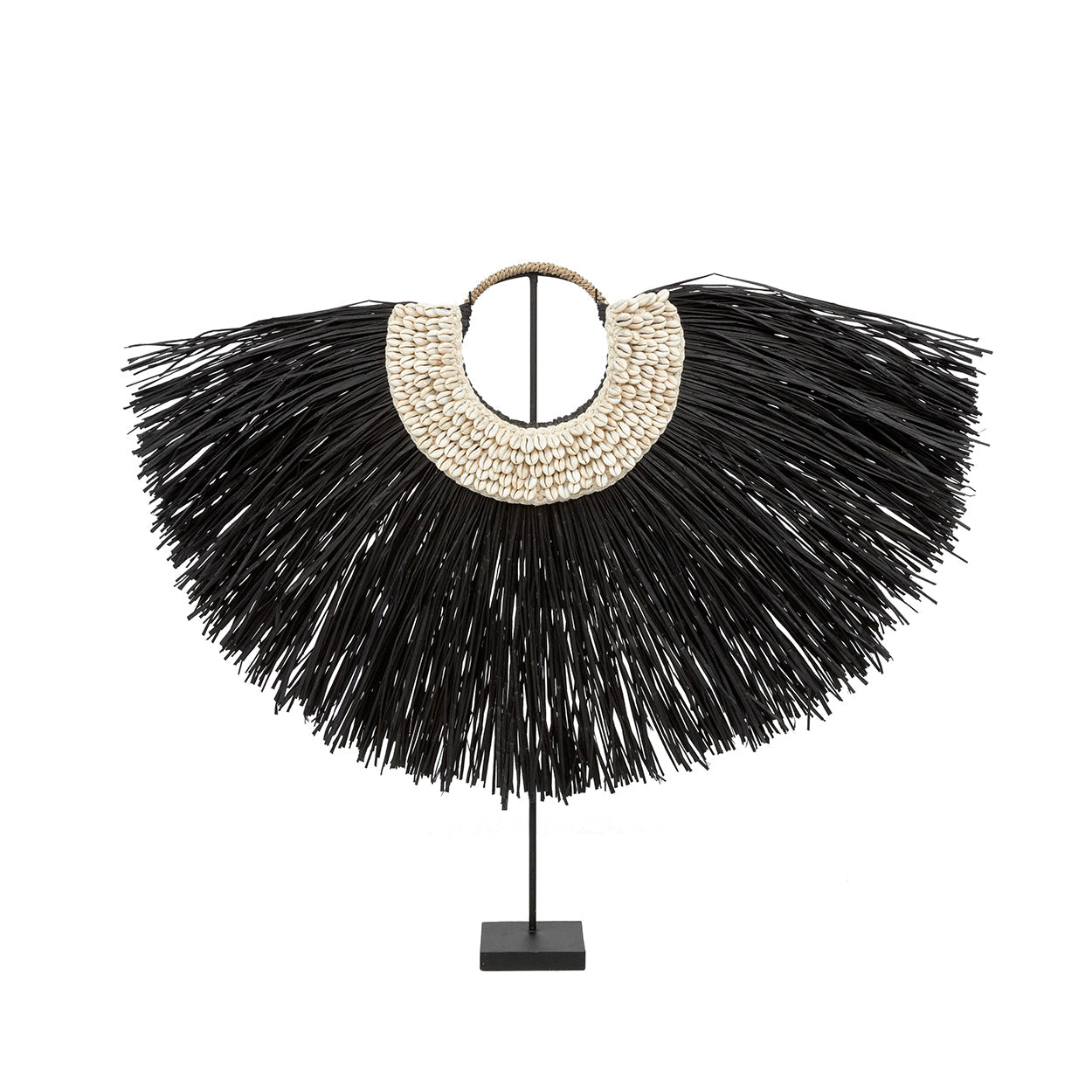 The Alang cowrie on a stand