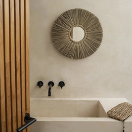 The Alang Alang Mirror - Natural - S