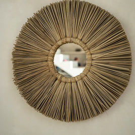 The Alang Alang Mirror - Natural - S