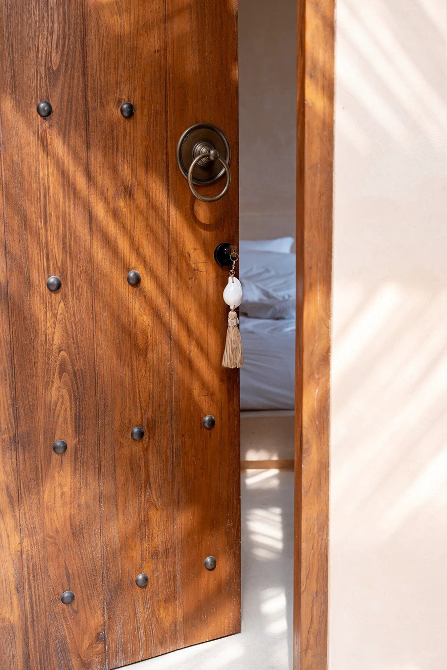 The Kubu Keyring - Natural White