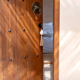 The Kubu Keyring - Natural White