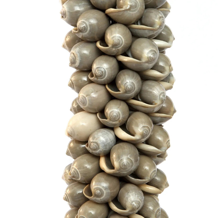 The Shell & Cotton Tassel - Grey
