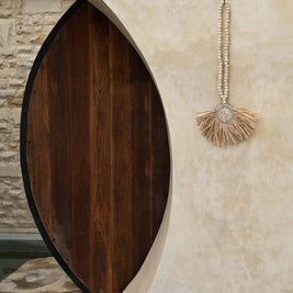 The Raffia Tajoe Tassel - Natural