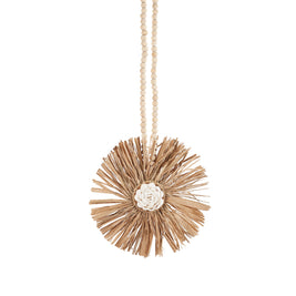 The Raffia Bunga Tassel - Natural