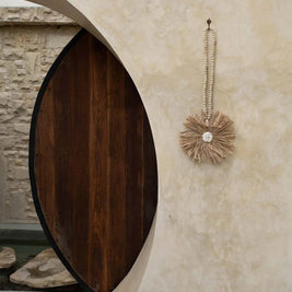 The Raffia Bunga Tassel - Natural