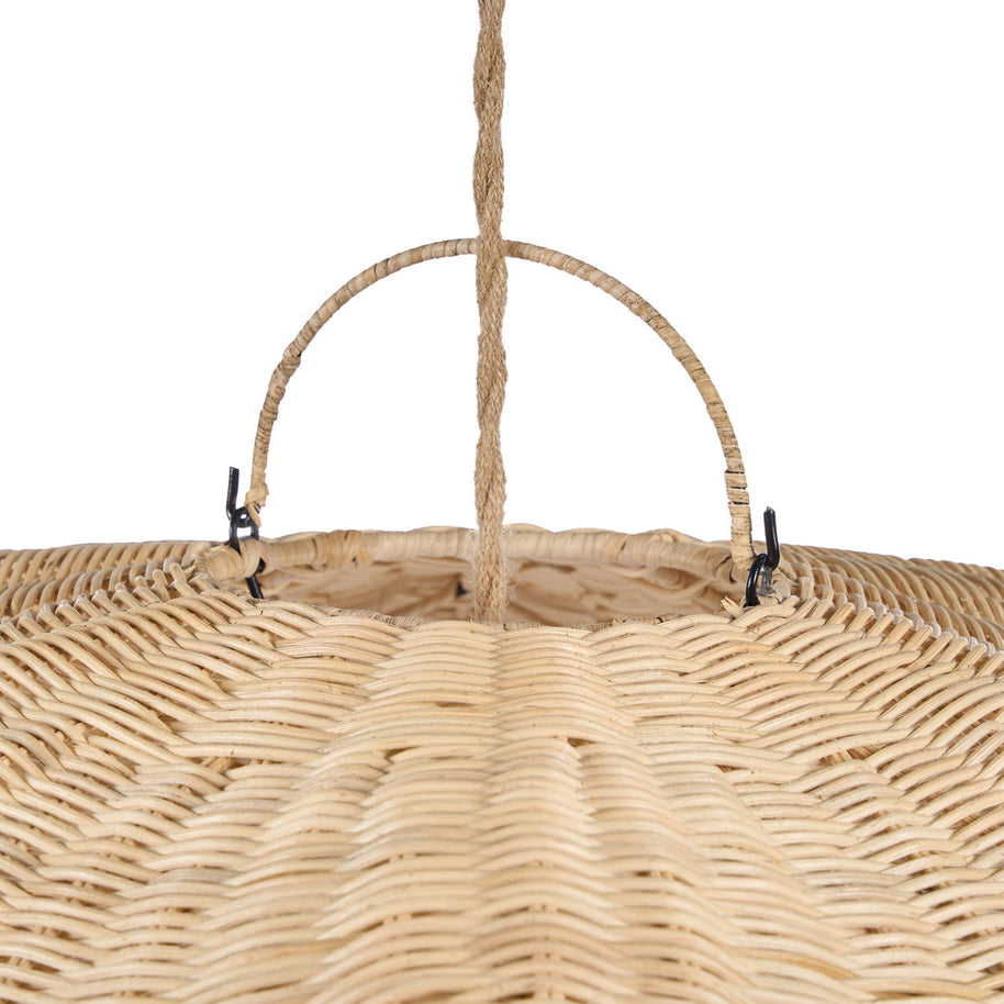 The Wave Pendant - Natural - XL