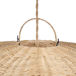 The Wave Pendant - Natural - XL