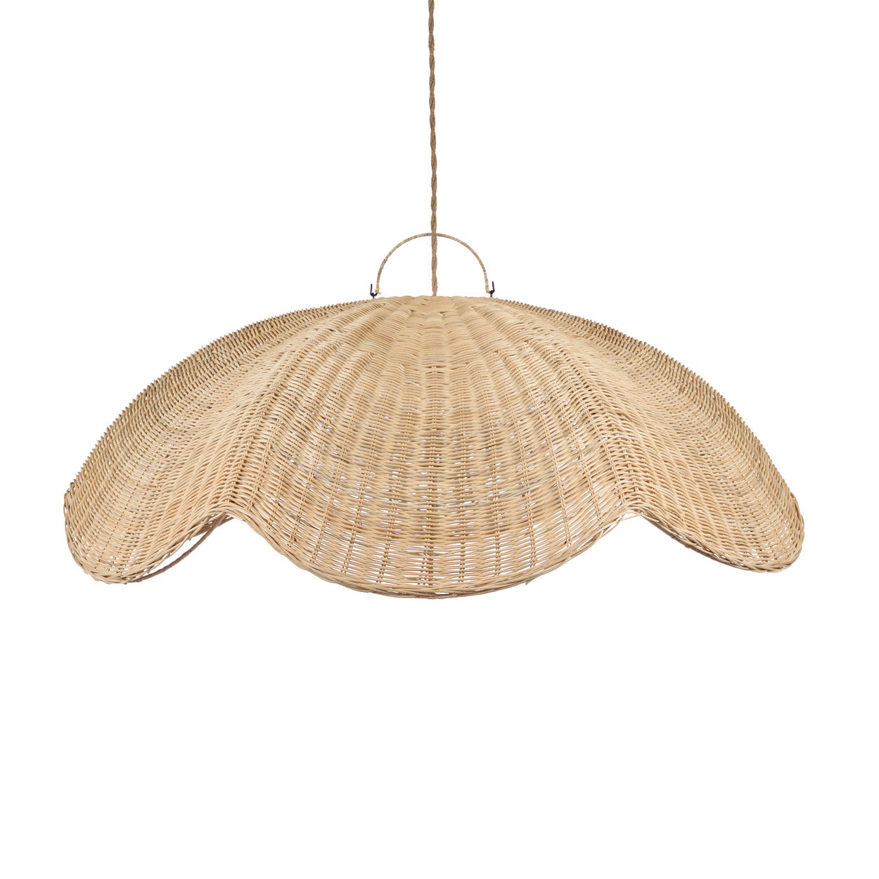The Wave Pendant - Natural - XL