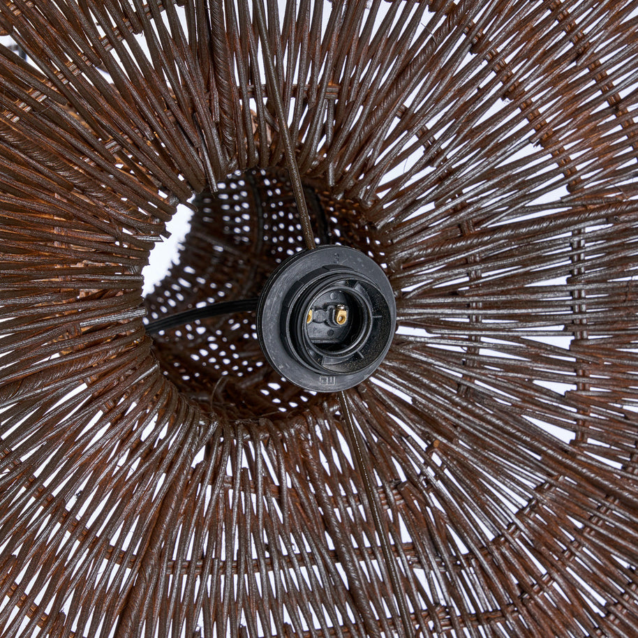 The Dome Pendant - Dark Walnut - XL
