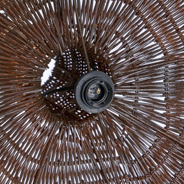 The Dome Pendant - Dark Walnut - XL