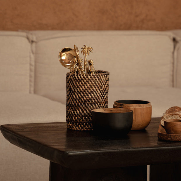The Obsidian Coffee Table - Black