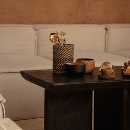 The Obsidian Coffee Table - Black