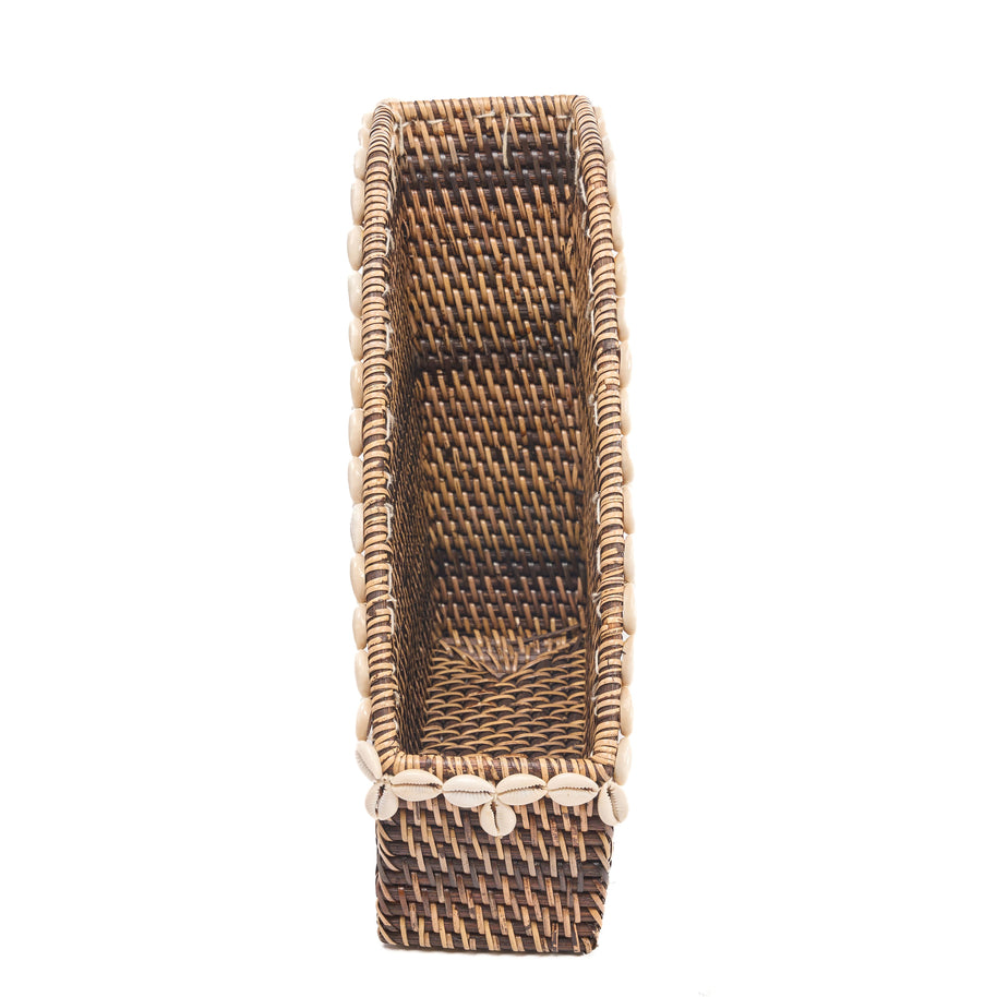 The Shell Edge Organiser - Natural Brown