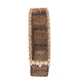 The Shell Edge Organiser - Natural Brown