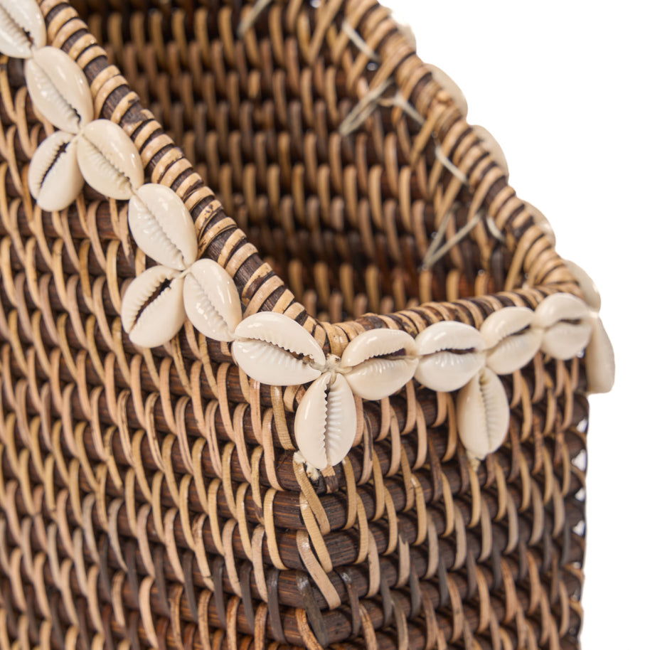 The Shell Edge Organiser - Natural Brown