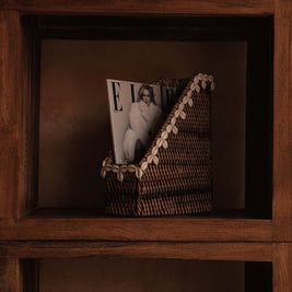 The Shell Edge Organiser - Natural Brown