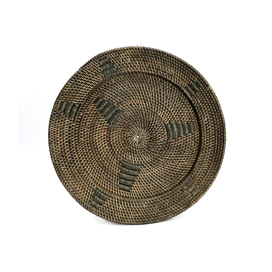 The Jasmine Plate - Brown - Large